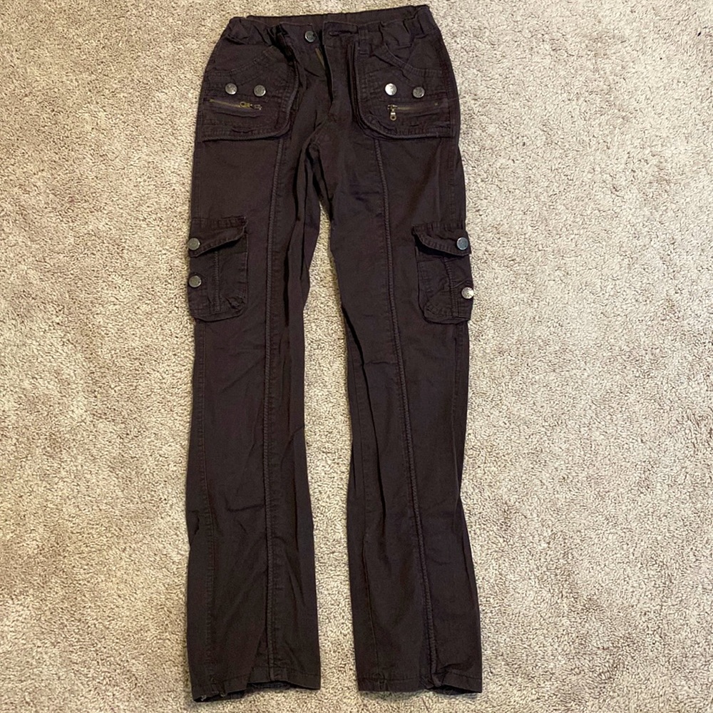 Size 28, brown jeans